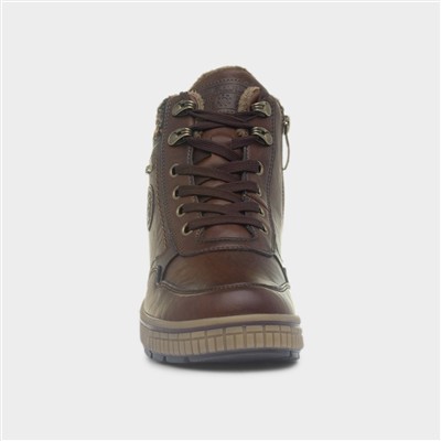 Salamanca Brown Lace Up Ankle Boot