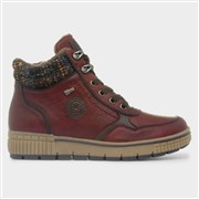 Relife Salamanca Womens Red Lace Up Ankle Boot (Click For Details)