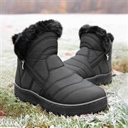 Softlites Womens Black Zip Up Faux Fur Boot (Click For Details)