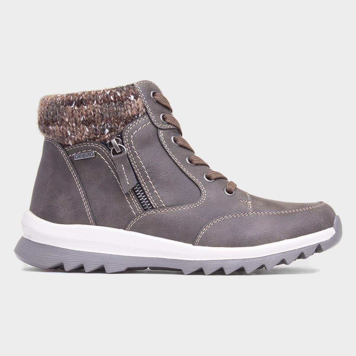 Buttermere Womens Taupe Ankle Boot