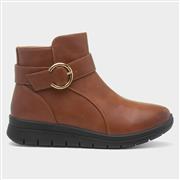 Softlites Womens Tan Ankle Boot (Click For Details)