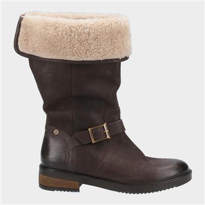 Womens Bonnie Mid Boots in Brown