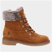Hush Puppies Florence Womens Suede Boot in Tan (Click For Details)
