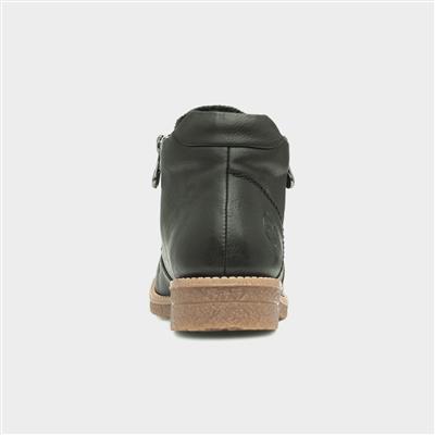 Antistress Womens Dark Green Ankle Boot