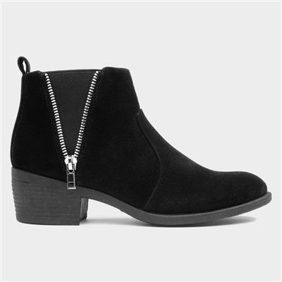 Meryll Womens Black Chelsea Boot