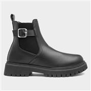 Lilley Murial Womens Black Ankle Boot (Click For Details)