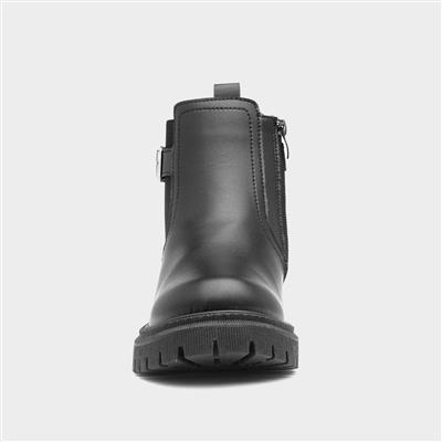 Murial Womens Black Ankle Boot