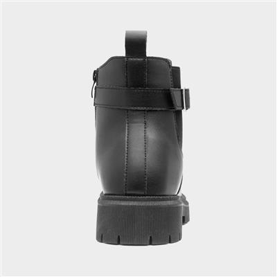 Murial Womens Black Ankle Boot