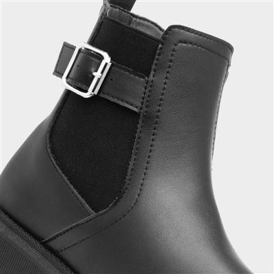 Murial Womens Black Ankle Boot