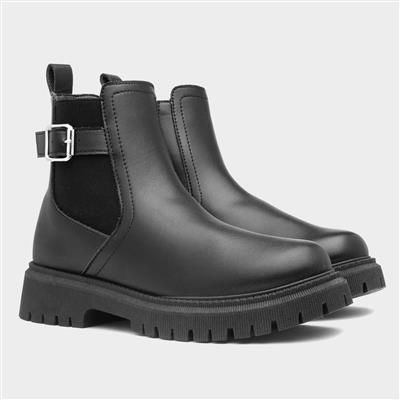 Murial Womens Black Ankle Boot