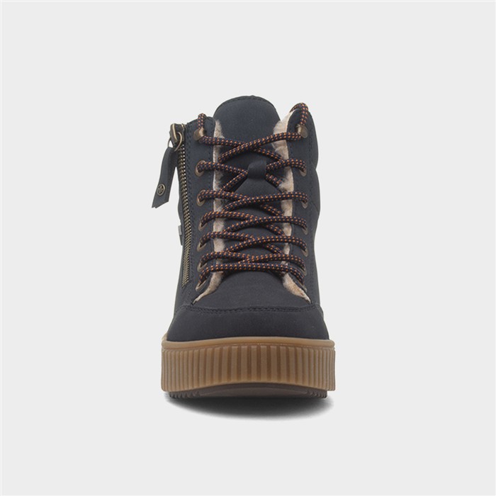 Frankfurt Womens Navy Ankle Boot