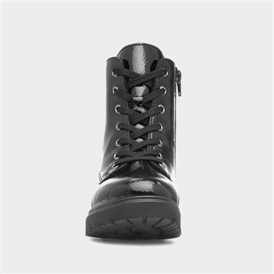 Antistress Womens Black Ankle Boots