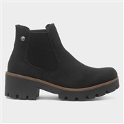 Rieker Koblenz Womens Black Ankle Boot (Click For Details)