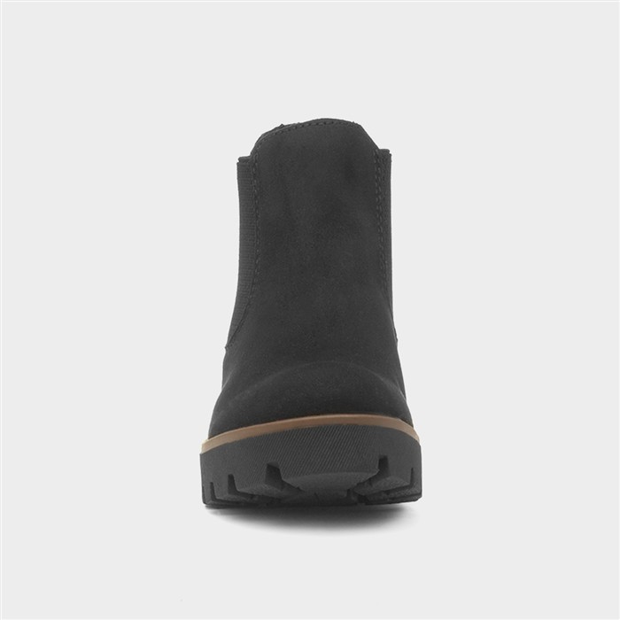 Koblenz Womens Black Chunky Ankle Boot
