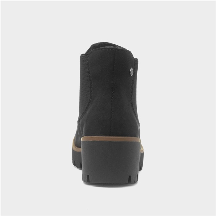 Koblenz Womens Black Chunky Ankle Boot