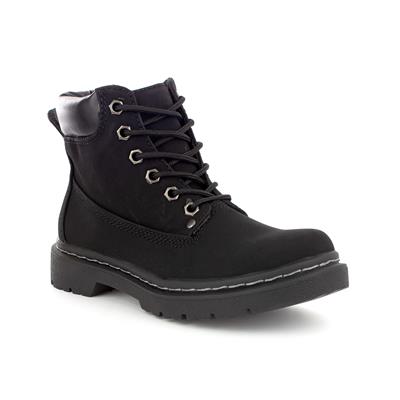 womens black ankle work boots