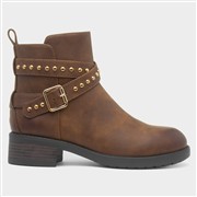 Lilley Erika Womens Brown Ankle Boot (Click For Details)