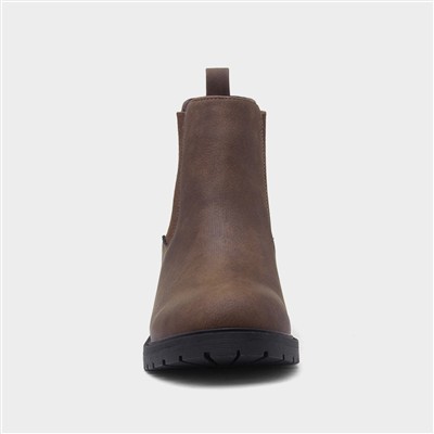Womens Brown Chelsea Boot