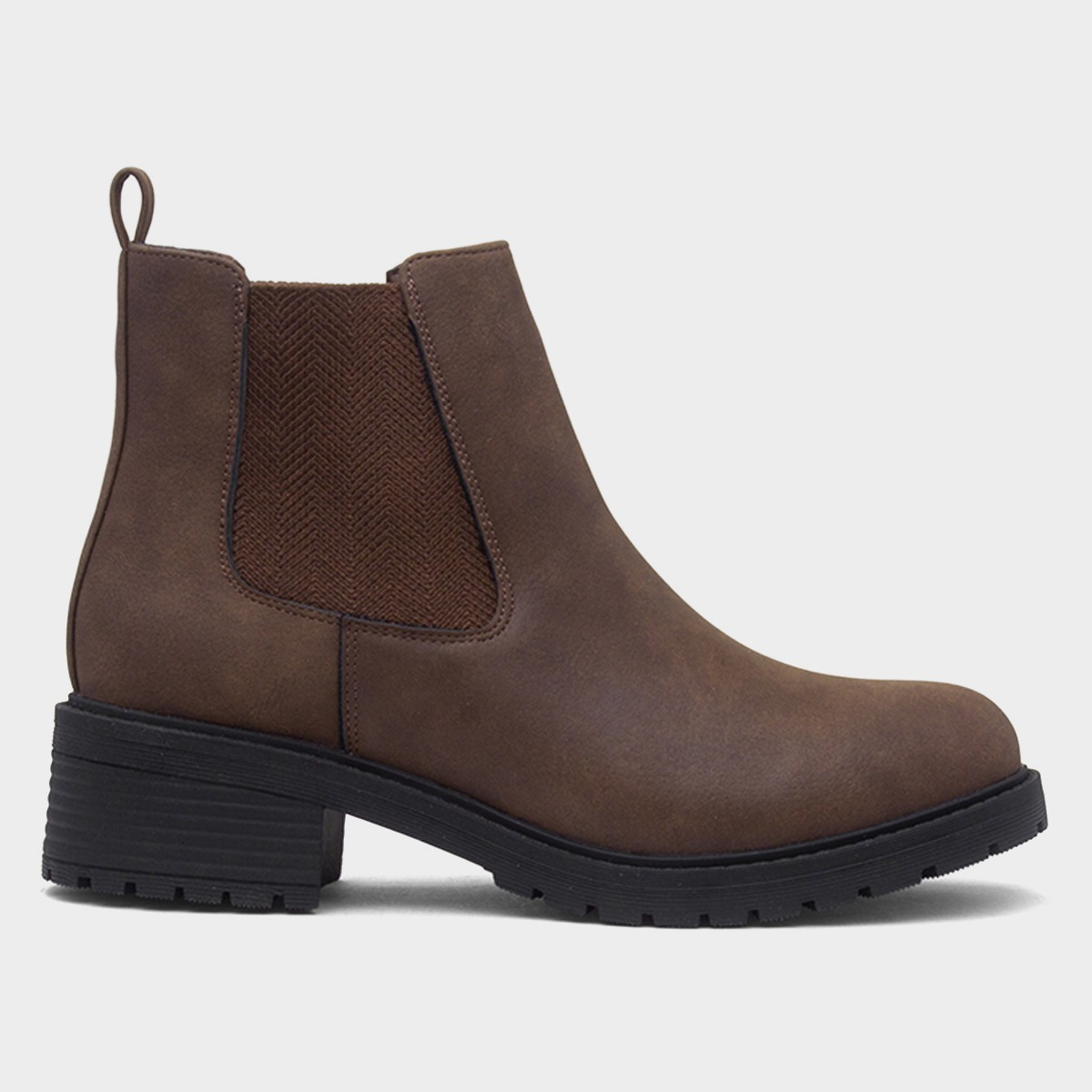 Womens Brown Chelsea Boot