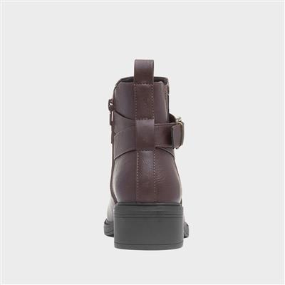 Womens Brown Ankle Boot