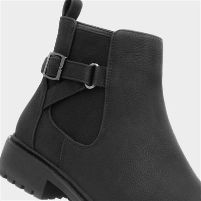 Womens Black Ankle Boot