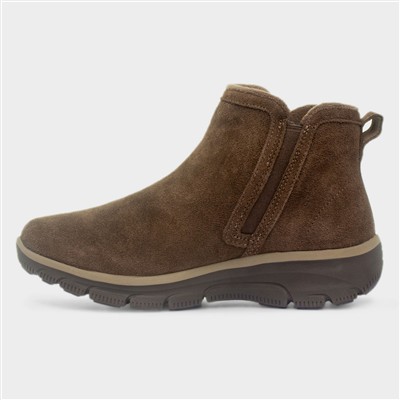 Easy Going Womens Brown Leather Boot