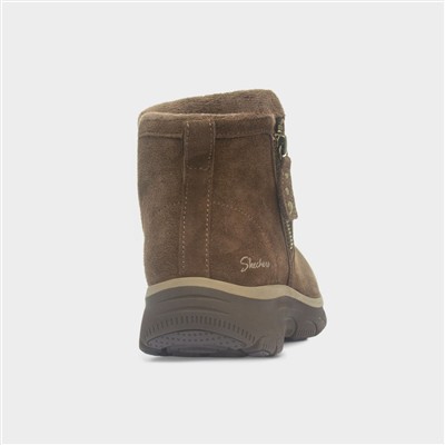 Easy Going Womens Brown Leather Boot