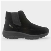 Skechers Easy Going Womens Black Leather Boot (Click For Details)