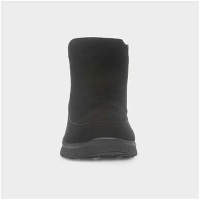 Easy Going Womens Black Leather Boot