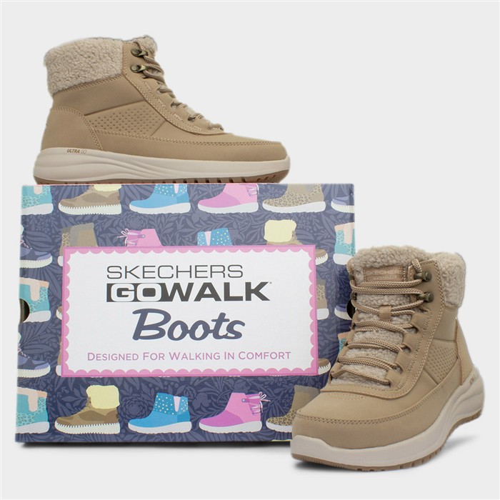 On The Go Stellar Womens Tan Zip Up Boot