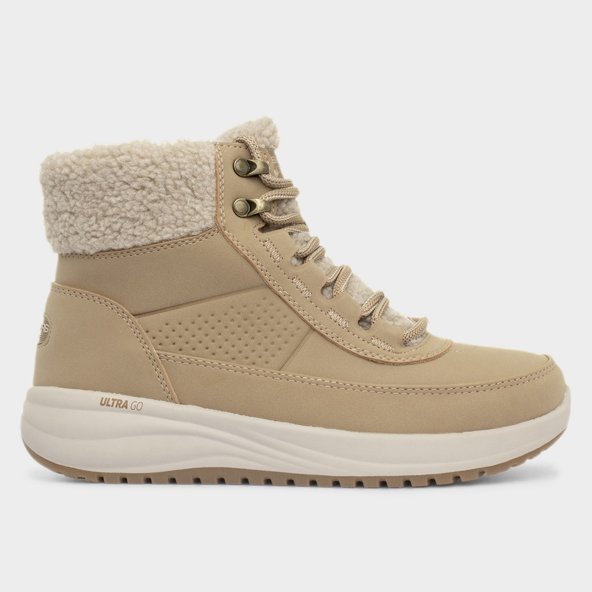 On The Go Stellar Womens Tan Zip Up Boot