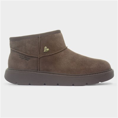 Keepsakes Cozy Mini Womens Brown Boot