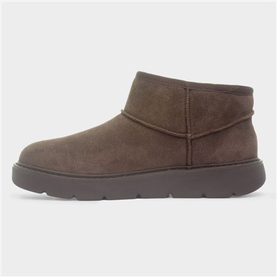 Keepsakes Cozy Mini Womens Brown Boot
