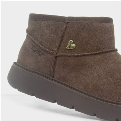 Keepsakes Mini Womens Suede Brown Boot