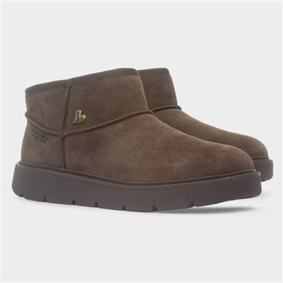 Keepsakes Cozy Mini Womens Brown Boot