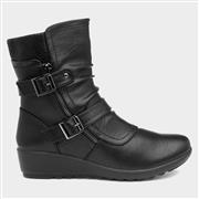 Cushion Walk Briony Womens Black Boot (Click For Details)