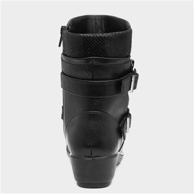 Briony Womens Black Boot
