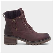 Lilley & Skinner Faroe Womens Dark Red Boot (Click For Details)