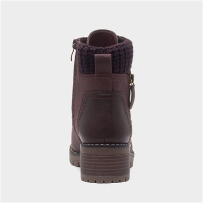 Faroe Womens Dark Red Boot