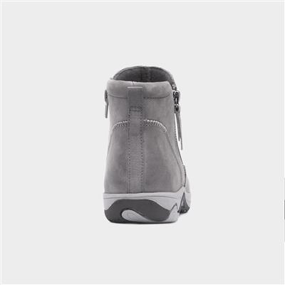 Veda Womens Grey Ankle Boot