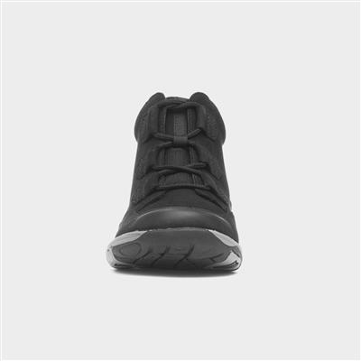 Gem Womens Black Suede Ankle Boot