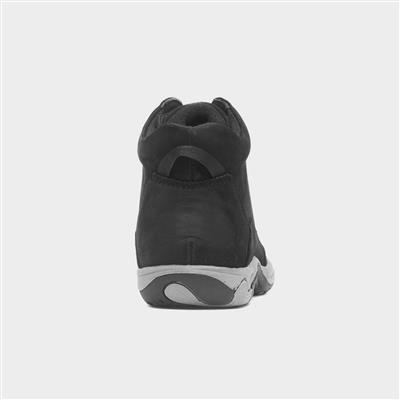 Gem Womens Black Suede Ankle Boot