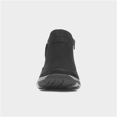 Veda Womens Black Ankle Boot