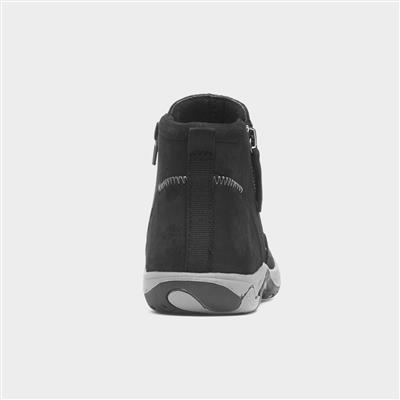 Veda Womens Black Ankle Boot