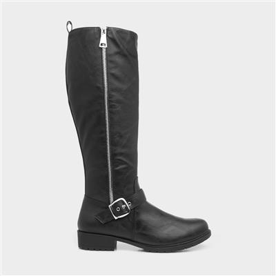 Womens Riding Boot in Black
