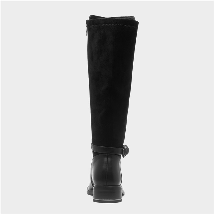 Corby Womens Black Knee High Boot