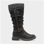Lunar Brisbane Womens Black Knee High Boot (Click For Details)