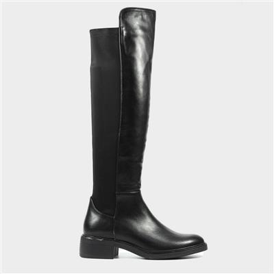 Fremont Womens Black High Leg Boots