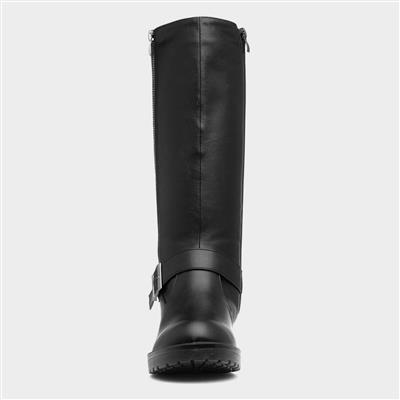 Milly Womens Black High Leg Boot