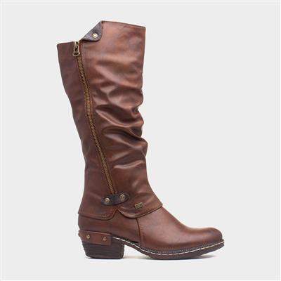 Womens Tan Knee High Boot